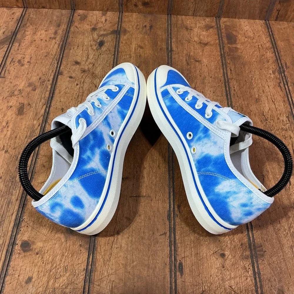 Keen Womens Elsa Lite Blue White Casual Fashion Sneakers Shoes Size 7 NEW